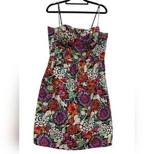 Moda International Floral Bustier Dress